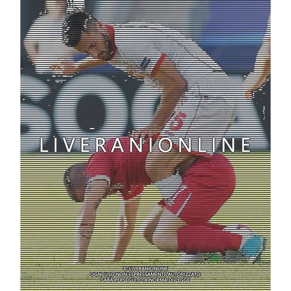 UEFA Campionato Europeo Under 21 Polonia 2017 Gruppo B Bydgoszcz (Polonia) - 20.06.2017 Serbia-Macedonia Nella Foto:gjoko zajkov - gnjen ozegovic /Ph.Vitez-Ag. Aldo Liverani