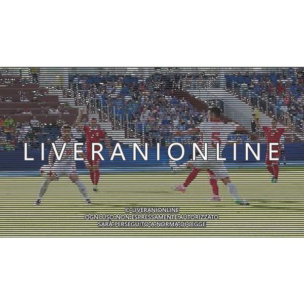 UEFA Campionato Europeo Under 21 Polonia 2017 Gruppo B Bydgoszcz (Polonia) - 20.06.2017 Serbia-Macedonia Nella Foto:Mijat Gacinovic gol /Ph.Vitez-Ag. Aldo Liverani