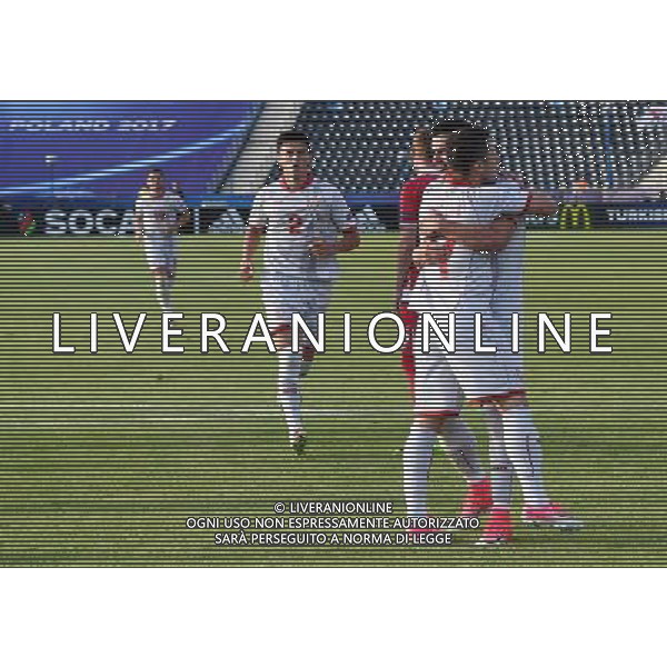 UEFA Campionato Europeo Under 21 Polonia 2017 Gruppo B Bydgoszcz (Polonia) - 20.06.2017 Serbia-Macedonia Nella Foto:enis bardi esulta /Ph.Vitez-Ag. Aldo Liverani