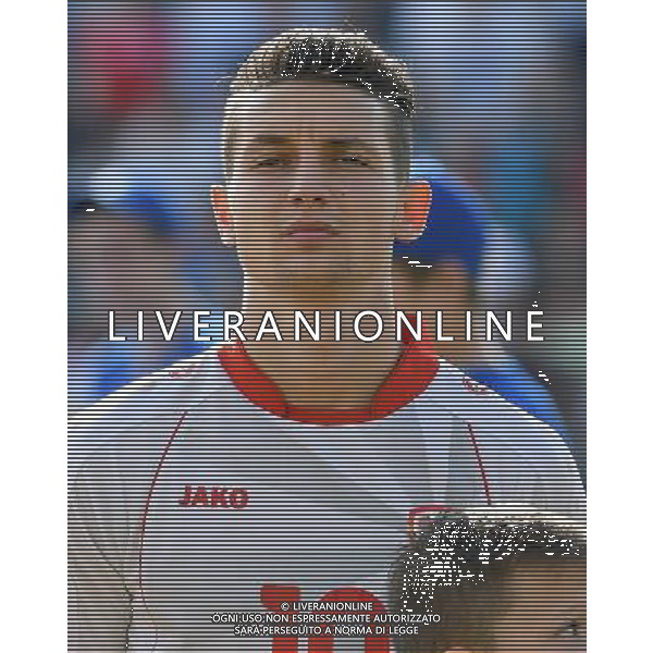 UEFA Campionato Europeo Under 21 Polonia 2017 Gruppo B Bydgoszcz (Polonia) - 20.06.2017 Serbia-Macedonia Nella Foto:David Babunski /Ph.Vitez-Ag. Aldo Liverani