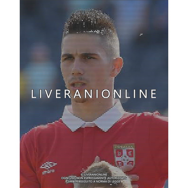 UEFA Campionato Europeo Under 21 Polonia 2017 Gruppo B Bydgoszcz (Polonia) - 20.06.2017 Serbia-Macedonia Nella Foto:Srdjan Plavsic /Ph.Vitez-Ag. Aldo Liverani