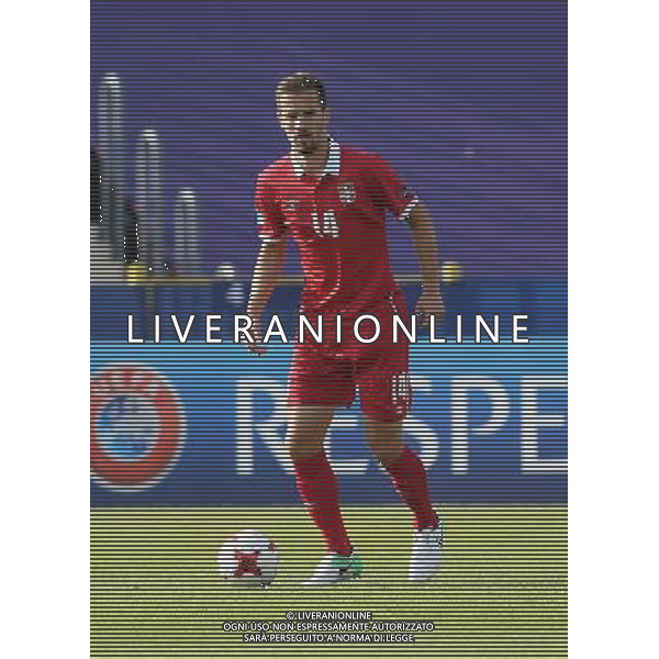 UEFA Campionato Europeo Under 21 Polonia 2017 Gruppo B Bydgoszcz (Polonia) - 20.06.2017 Serbia-Macedonia Nella Foto:Vukasin Jovanovic /Ph.Vitez-Ag. Aldo Liverani