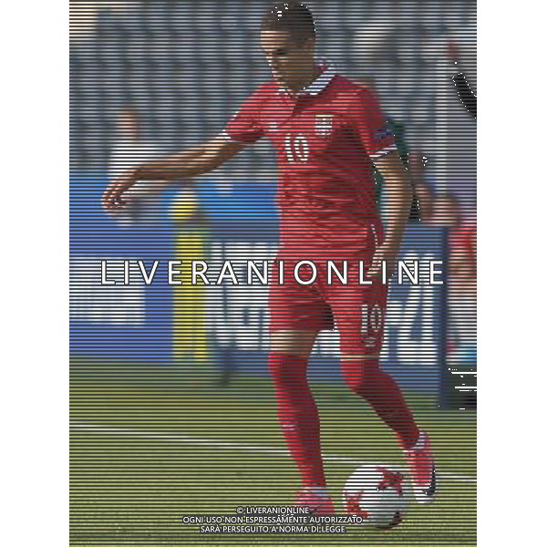 UEFA Campionato Europeo Under 21 Polonia 2017 Gruppo B Bydgoszcz (Polonia) - 20.06.2017 Serbia-Macedonia Nella Foto:Mijat Gacinovic /Ph.Vitez-Ag. Aldo Liverani