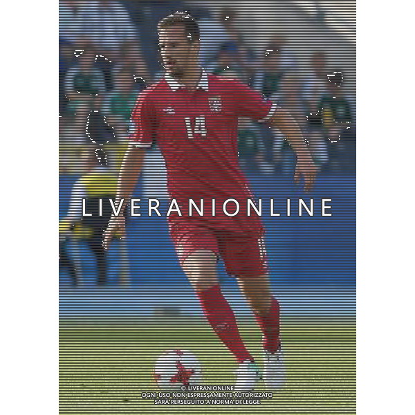 UEFA Campionato Europeo Under 21 Polonia 2017 Gruppo B Bydgoszcz (Polonia) - 20.06.2017 Serbia-Macedonia Nella Foto:Vukasin Jovanovic /Ph.Vitez-Ag. Aldo Liverani