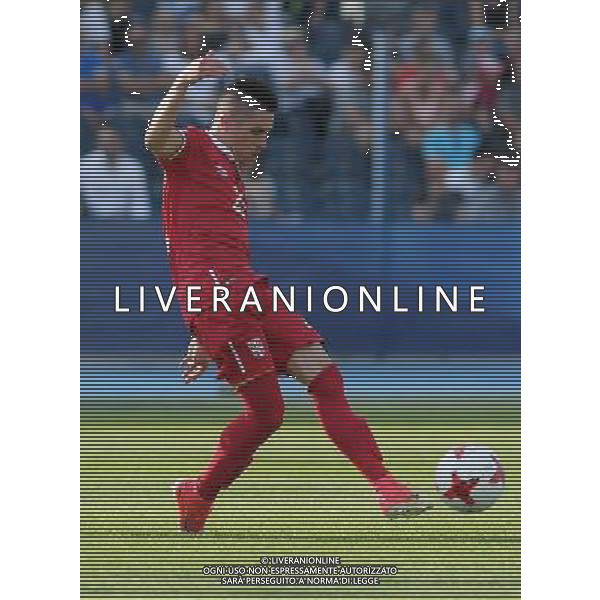 UEFA Campionato Europeo Under 21 Polonia 2017 Gruppo B Bydgoszcz (Polonia) - 20.06.2017 Serbia-Macedonia Nella Foto:Srdjan Plavsic /Ph.Vitez-Ag. Aldo Liverani