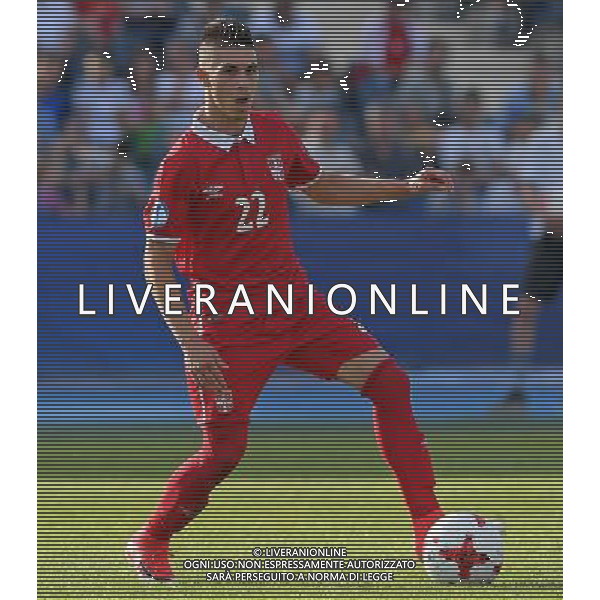 UEFA Campionato Europeo Under 21 Polonia 2017 Gruppo B Bydgoszcz (Polonia) - 20.06.2017 Serbia-Macedonia Nella Foto:Srdjan Plavsic /Ph.Vitez-Ag. Aldo Liverani