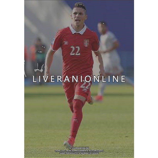 UEFA Campionato Europeo Under 21 Polonia 2017 Gruppo B Bydgoszcz (Polonia) - 20.06.2017 Serbia-Macedonia Nella Foto:Srdjan Plavsic /Ph.Vitez-Ag. Aldo Liverani