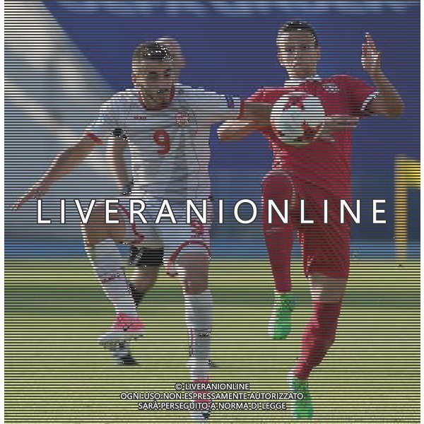 UEFA Campionato Europeo Under 21 Polonia 2017 Gruppo B Bydgoszcz (Polonia) - 20.06.2017 Serbia-Macedonia Nella Foto:Nemanja Maksimovic - Marjan Radeski /Ph.Vitez-Ag. Aldo Liverani