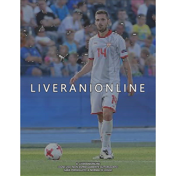 UEFA Campionato Europeo Under 21 Polonia 2017 Gruppo B Bydgoszcz (Polonia) - 20.06.2017 Serbia-Macedonia Nella Foto:Darko Velkoski /Ph.Vitez-Ag. Aldo Liverani