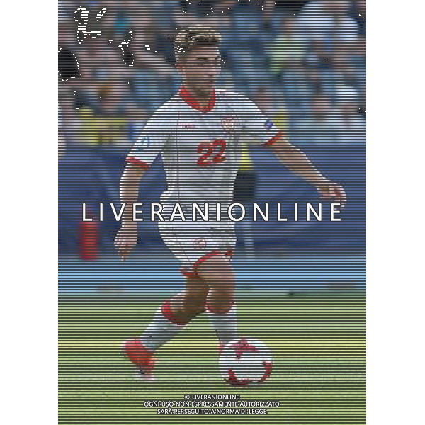 UEFA Campionato Europeo Under 21 Polonia 2017 Gruppo B Bydgoszcz (Polonia) - 20.06.2017 Serbia-Macedonia Nella Foto:Nikola Gjorgjev /Ph.Vitez-Ag. Aldo Liverani