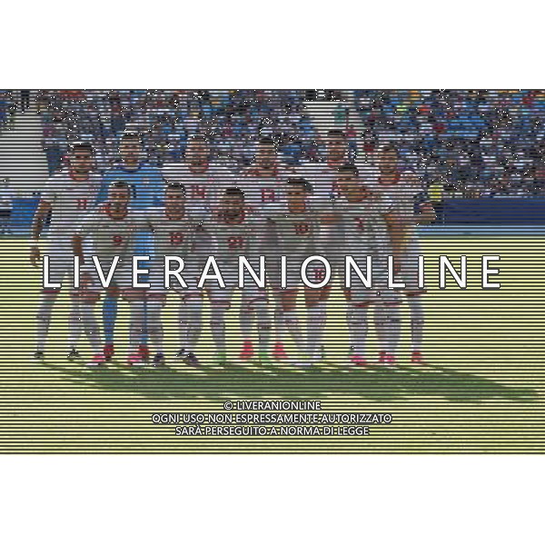 UEFA Campionato Europeo Under 21 Polonia 2017 Gruppo B Bydgoszcz (Polonia) - 20.06.2017 Serbia-Macedonia Nella Foto:Macedonia Squadra Formazione Aleksovski,Zajkov,Bardi,Nikolov,Radeski,Babunski,Avramovski,Velkoski,Markoski,Demiri,Murati /Ph.Vitez-Ag. Aldo Liverani