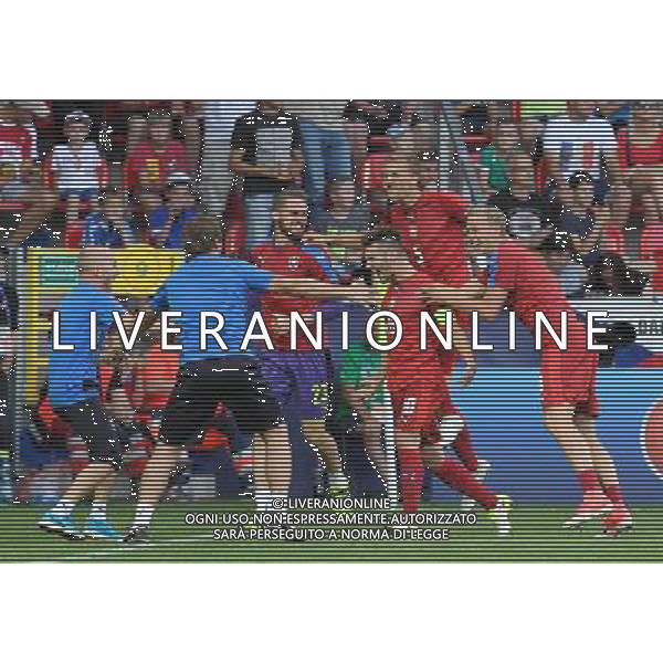 UEFA Campionato Europeo Under 21 Polonia 2017 Gruppo C Tychy (Polonia) - 21.06.2017 Repubblica Ceca-Italia Nella Foto:travnik esultanza dopo il gol /Ph.Vitez-Ag. Aldo Liverani
