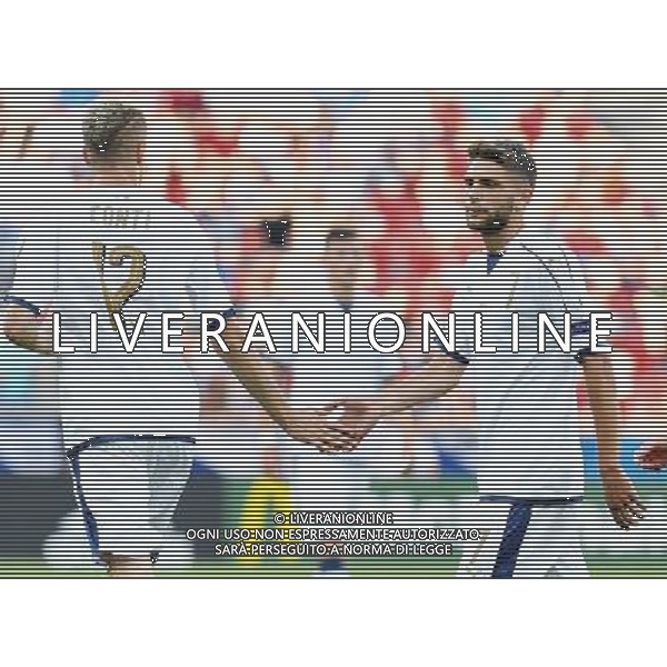 UEFA Campionato Europeo Under 21 Polonia 2017 Gruppo C Tychy (Polonia) - 21.06.2017 Repubblica Ceca-Italia Nella Foto: domenico Berardi e Andrea Conti /Ph.Vitez-Ag. Aldo Liverani