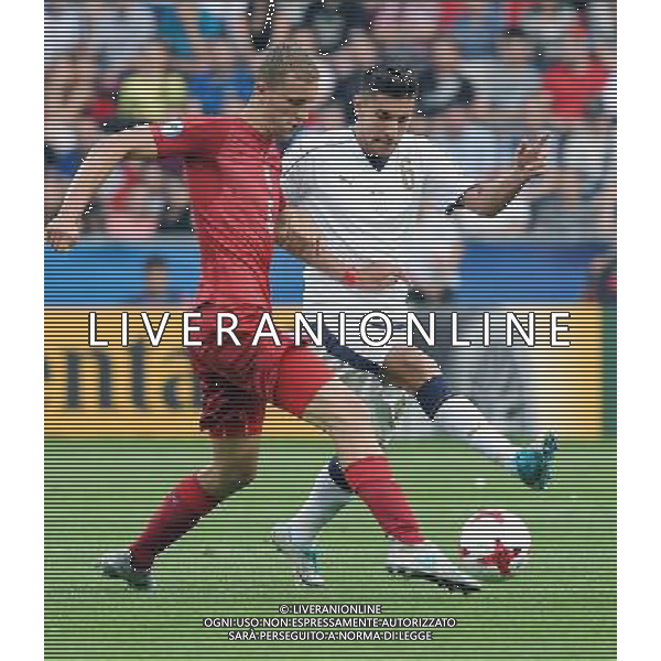 UEFA Campionato Europeo Under 21 Polonia 2017 Gruppo C Tychy (Polonia) - 21.06.2017 Repubblica Ceca-Italia Nella Foto: lorenzo pellegrini soucek /Ph.Vitez-Ag. Aldo Liverani