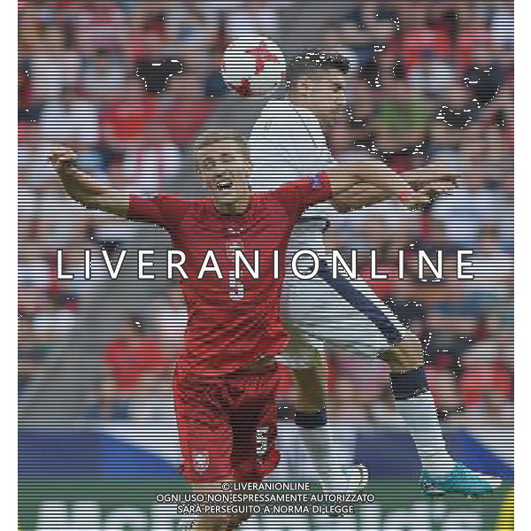 UEFA Campionato Europeo Under 21 Polonia 2017 Gruppo C Tychy (Polonia) - 21.06.2017 Repubblica Ceca-Italia Nella Foto: lorenzo pellegrini soucek /Ph.Vitez-Ag. Aldo Liverani
