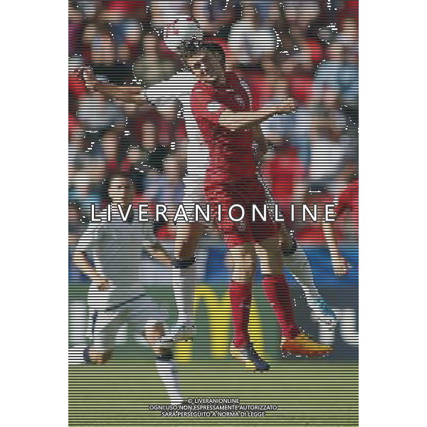 TYCHY STADION MIEJSKI 21.06.2017 MECZ MISTRZOSTW EUROPY UNDER 21 2017 PILKA NOZNA CZECHY (czerwone) - WLOCHY (biale) NZ Milan Havel . FOT TOMASZ WANTULA / NEWSPIX.PL TYCHY 21.06.2017 FOOTBALL MEN\'S CHAMPIONSCHIP UNDER 21 POLAND 2017 CZECH REPUBLIC - ITALY TOMASZ WANTULA / NEWSPIX.PL --- Newspix.pl AG ALDO LIVERANI SAS ONLY ITALY *** Local Caption *** www.newspix.pl mail us: info@newspix.pl call us: 0048 022 23 22 222 --- Polish Picture Agency by Ringier Axel Springer Poland