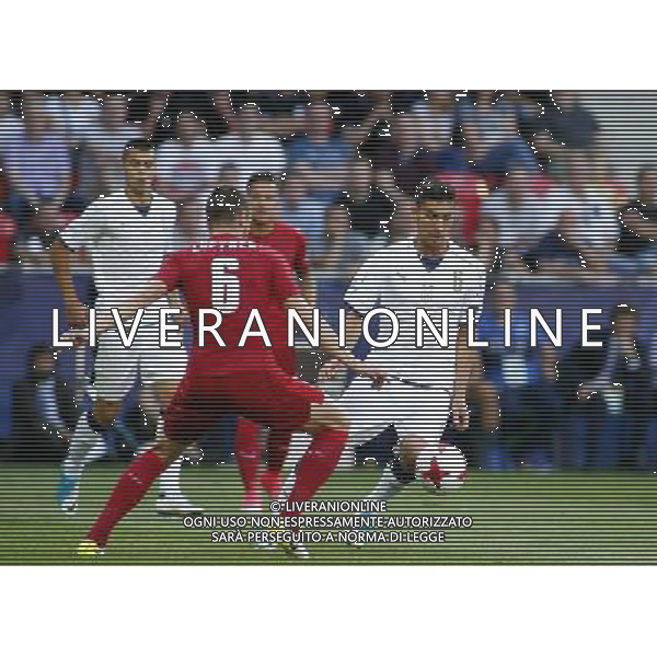 TYCHY STADION MIEJSKI 21.06.2017 MECZ MISTRZOSTW EUROPY UNDER 21 2017 PILKA NOZNA CZECHY (czerwone) - WLOCHY (biale) NZ Michael Luftner , Lorenzo Pellegrini . FOT TOMASZ WANTULA / NEWSPIX.PL TYCHY 21.06.2017 FOOTBALL MEN\'S CHAMPIONSCHIP UNDER 21 POLAND 2017 CZECH REPUBLIC - ITALY TOMASZ WANTULA / NEWSPIX.PL --- Newspix.pl AG ALDO LIVERANI SAS ONLY ITALY *** Local Caption *** www.newspix.pl mail us: info@newspix.pl call us: 0048 022 23 22 222 --- Polish Picture Agency by Ringier Axel Springer Poland