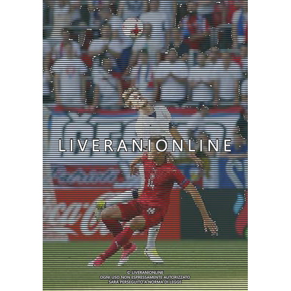 TYCHY STADION MIEJSKI 21.06.2017 MECZ MISTRZOSTW EUROPY UNDER 21 2017 PILKA NOZNA CZECHY (czerwone) - WLOCHY (biale) NZ Patrik Schick , Damiele Rugani . FOT TOMASZ WANTULA / NEWSPIX.PL TYCHY 21.06.2017 FOOTBALL MEN\'S CHAMPIONSCHIP UNDER 21 POLAND 2017 CZECH REPUBLIC - ITALY TOMASZ WANTULA / NEWSPIX.PL --- Newspix.pl AG ALDO LIVERANI SAS ONLY ITALY *** Local Caption *** www.newspix.pl mail us: info@newspix.pl call us: 0048 022 23 22 222 --- Polish Picture Agency by Ringier Axel Springer Poland