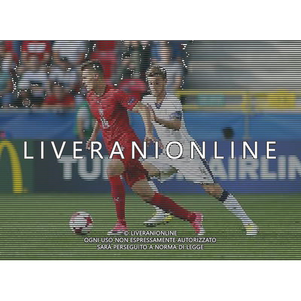 TYCHY STADION MIEJSKI 21.06.2017 MECZ MISTRZOSTW EUROPY UNDER 21 2017 PILKA NOZNA CZECHY (czerwone) - WLOCHY (biale) NZ Patrik Schick , Damiele Rugani . FOT TOMASZ WANTULA / NEWSPIX.PL TYCHY 21.06.2017 FOOTBALL MEN\'S CHAMPIONSCHIP UNDER 21 POLAND 2017 CZECH REPUBLIC - ITALY TOMASZ WANTULA / NEWSPIX.PL --- Newspix.pl AG ALDO LIVERANI SAS ONLY ITALY *** Local Caption *** www.newspix.pl mail us: info@newspix.pl call us: 0048 022 23 22 222 --- Polish Picture Agency by Ringier Axel Springer Poland