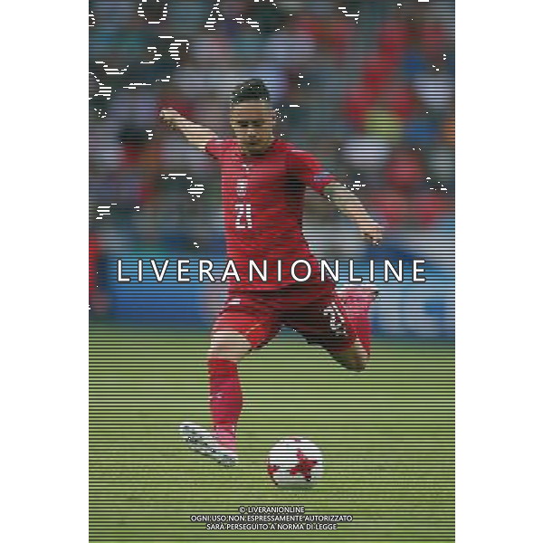 TYCHY STADION MIEJSKI 21.06.2017 MECZ MISTRZOSTW EUROPY UNDER 21 2017 PILKA NOZNA CZECHY (czerwone) - WLOCHY (biale) NZ Daniel Holzer . FOT TOMASZ WANTULA / NEWSPIX.PL TYCHY 21.06.2017 FOOTBALL MEN\'S CHAMPIONSCHIP UNDER 21 POLAND 2017 CZECH REPUBLIC - ITALY TOMASZ WANTULA / NEWSPIX.PL --- Newspix.pl AG ALDO LIVERANI SAS ONLY ITALY *** Local Caption *** www.newspix.pl mail us: info@newspix.pl call us: 0048 022 23 22 222 --- Polish Picture Agency by Ringier Axel Springer Poland