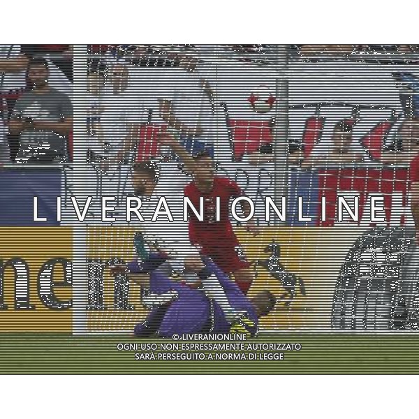 TYCHY STADION MIEJSKI 21.06.2017 MECZ MISTRZOSTW EUROPY UNDER 21 2017 PILKA NOZNA CZECHY (czerwone) - WLOCHY (biale) NZ Domenico Berardi gol bramka 1:1, Lukaz Zima , Daniel Holzer . FOT TOMASZ WANTULA / NEWSPIX.PL TYCHY 21.06.2017 FOOTBALL MEN\'S CHAMPIONSCHIP UNDER 21 POLAND 2017 CZECH REPUBLIC - ITALY TOMASZ WANTULA / NEWSPIX.PL --- Newspix.pl AG ALDO LIVERANI SAS ONLY ITALY *** Local Caption *** www.newspix.pl mail us: info@newspix.pl call us: 0048 022 23 22 222 --- Polish Picture Agency by Ringier Axel Springer Poland