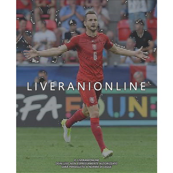 UEFA Campionato Europeo Under 21 Polonia 2017 Gruppo C Tychy (Polonia) - 21.06.2017 Repubblica Ceca-Italia Nella Foto:luftner esultanza dopo il gol /Ph.Vitez-Ag. Aldo Liverani