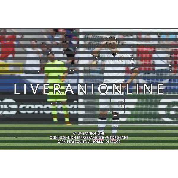 UEFA Campionato Europeo Under 21 Polonia 2017 Gruppo C Tychy (Polonia) - 21.06.2017 Repubblica Ceca-Italia Nella Foto:delusione di federico chiesa /Ph.Vitez-Ag. Aldo Liverani