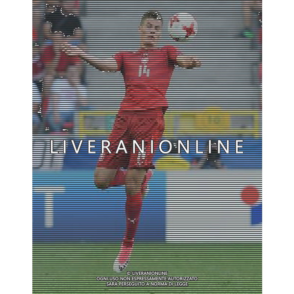 UEFA Campionato Europeo Under 21 Polonia 2017 Gruppo C Tychy (Polonia) - 21.06.2017 Repubblica Ceca-Italia Nella Foto:Patrik Schick /Ph.Vitez-Ag. Aldo Liverani