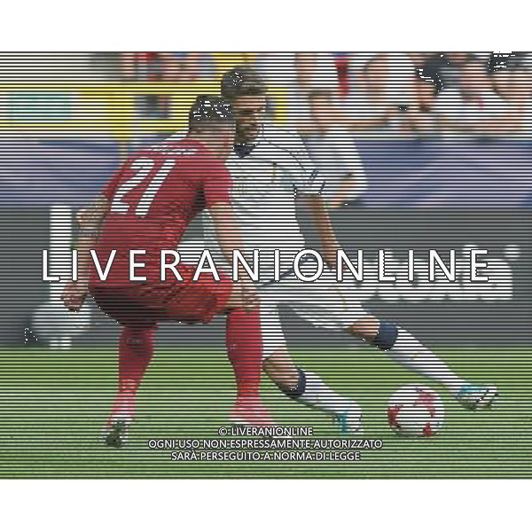 UEFA Campionato Europeo Under 21 Polonia 2017 Gruppo C Tychy (Polonia) - 21.06.2017 Repubblica Ceca-Italia Nella Foto:Domenico Berardi /Ph.Vitez-Ag. Aldo Liverani