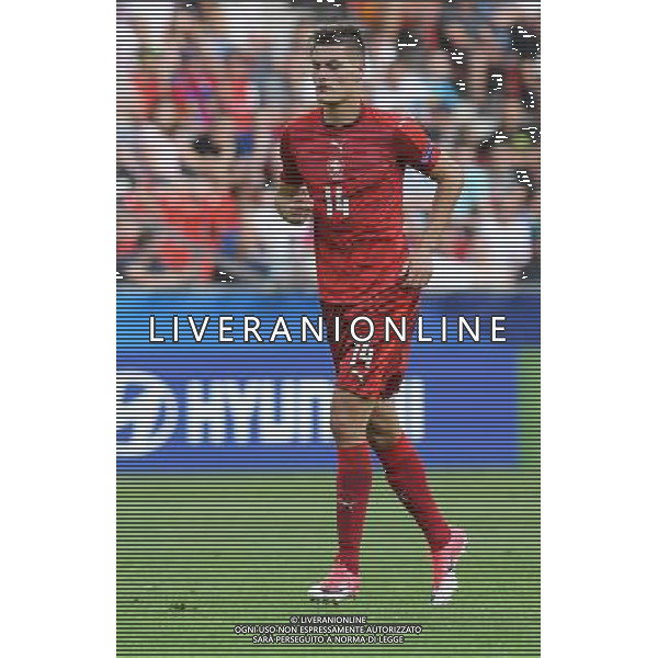UEFA Campionato Europeo Under 21 Polonia 2017 Gruppo C Tychy (Polonia) - 21.06.2017 Repubblica Ceca-Italia Nella Foto:Patrik Schick /Ph.Vitez-Ag. Aldo Liverani