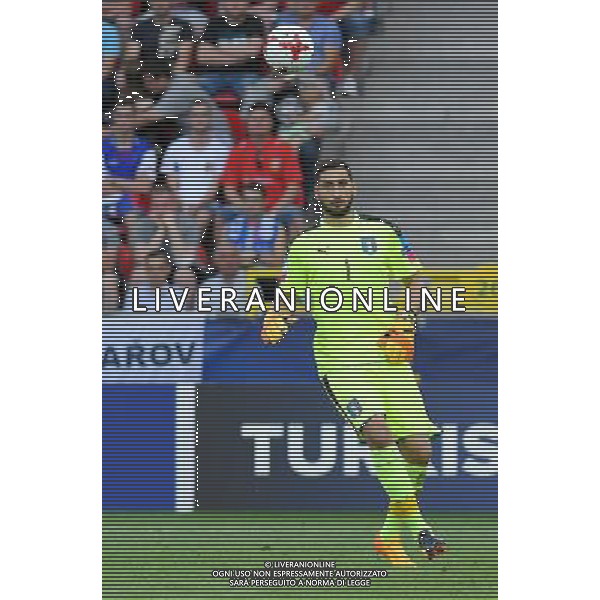 UEFA Campionato Europeo Under 21 Polonia 2017 Gruppo C Tychy (Polonia) - 21.06.2017 Repubblica Ceca-Italia Nella Foto:Gianluigi Donnarumma /Ph.Vitez-Ag. Aldo Liverani