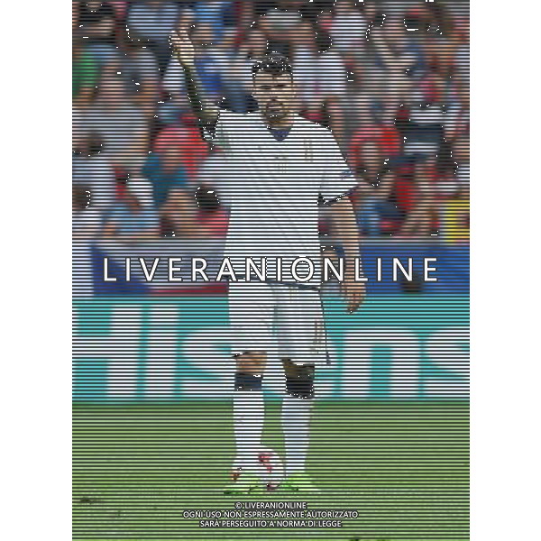 UEFA Campionato Europeo Under 21 Polonia 2017 Gruppo C Tychy (Polonia) - 21.06.2017 Repubblica Ceca-Italia Nella Foto:Andrea Petagna /Ph.Vitez-Ag. Aldo Liverani