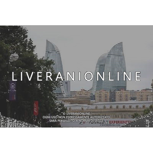 Track atmshere 22.06.2017. Formula 1 World Championship, Rd 8, Azerbaijan Grand Prix, Baku Street Circuit, Azerbaijan, Preparation Day. AG ALDO LIVERANI SAS ONLY ITALY