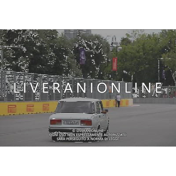 Track atmosphere 22.06.2017. Formula 1 World Championship, Rd 8, Azerbaijan Grand Prix, Baku Street Circuit, Azerbaijan, Preparation Day. AG ALDO LIVERANI SAS ONLY ITALY