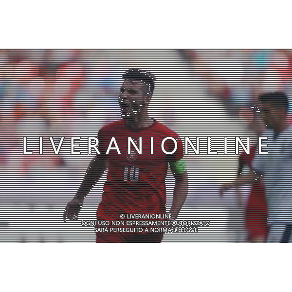 Tychy , Stadion Miejski 21.06.2017 Sport , Pilka nozna Reprezentacja , Kadra , U-21, Mistrzostwa Europy U21 2017 Grupa C Czechy U21 - Wlochy U21 NZ Michal Travnik ( CZE ) radosc gol celebration 1-0 FOT Michal Nowak / Newspix.pl Tychy , City Stadium 21.06.2017 Sport , Football National Teams , UEFA Under-21 European Championship Poland 2017 , Group C Czech Republic U-21 - Italy U-21 - Esultanza dopo il gol photo by Michal Nowak / Newspix.pl --- Newspix.pl / AGENZIA ALDO LIVERANI SAS - ITALY ONLY EDITORIAL USE ONLY - Repubblica Ceca - Italia UEFA Campionato Europeo Under 21 Polonia 2017 Gruppo C Tychy (Polonia) - 21.06.2017