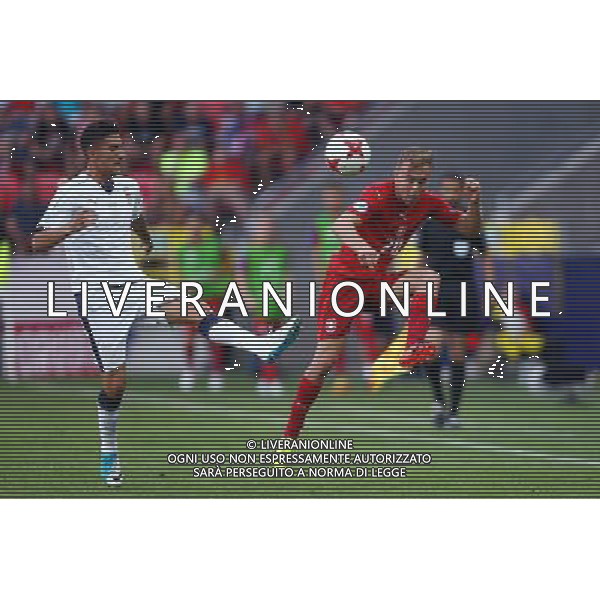 Tychy , Stadion Miejski 21.06.2017 Sport , Pilka nozna Reprezentacja , Kadra , U-21, Mistrzostwa Europy U21 2017 Grupa C Czechy U21 - Wlochy U21 NZ Lorenzo Pellegrini ( ITA ) Martin Hasek ( CZE ) FOT Michal Nowak / Newspix.pl Tychy , City Stadium 21.06.2017 Sport , Football National Teams , UEFA Under-21 European Championship Poland 2017 , Group C Czech Republic U-21 - Italy U-21 photo by Michal Nowak / Newspix.pl --- Newspix.pl / AGENZIA ALDO LIVERANI SAS - ITALY ONLY EDITORIAL USE ONLY - Repubblica Ceca - Italia UEFA Campionato Europeo Under 21 Polonia 2017 Gruppo C Tychy (Polonia) - 21.06.2017