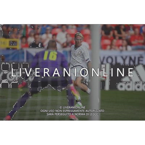 Tychy , Stadion Miejski 21.06.2017 Sport , Pilka nozna Reprezentacja , Kadra , U-21, Mistrzostwa Europy U21 2017 Grupa C Czechy U21 - Wlochy U21 NZ Lukas Zima ( CZE ) Andrea Conti ( ITA ) FOT Michal Nowak / Newspix.pl Tychy , City Stadium 21.06.2017 Sport , Football National Teams , UEFA Under-21 European Championship Poland 2017 , Group C Czech Republic U-21 - Italy U-21 photo by Michal Nowak / Newspix.pl --- Newspix.pl / AGENZIA ALDO LIVERANI SAS - ITALY ONLY EDITORIAL USE ONLY - Repubblica Ceca - Italia UEFA Campionato Europeo Under 21 Polonia 2017 Gruppo C Tychy (Polonia) - 21.06.2017