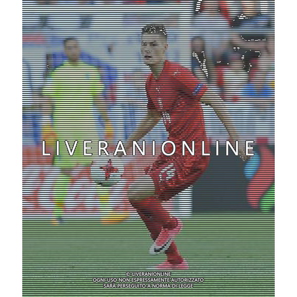 UEFA Campionato Europeo Under 21 Polonia 2017 Gruppo C Tychy (Polonia) - 21.06.2017 Repubblica Ceca-Italia Nella Foto:Patrik Schick /Ph.Vitez-Ag. Aldo Liverani