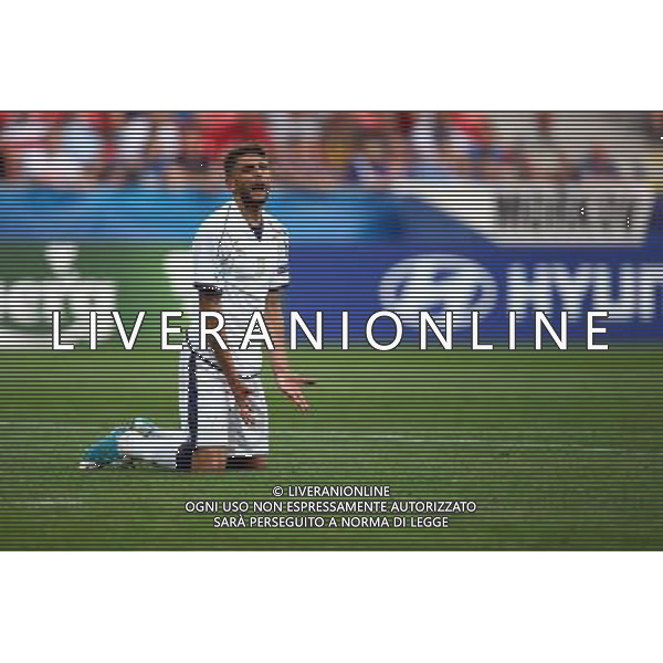 Tychy , Stadion Miejski 21.06.2017 Sport , Pilka nozna Reprezentacja , Kadra , U-21, Mistrzostwa Europy U21 2017 Grupa C Czechy U21 - Wlochy U21 NZ Domenico Berardi ( ITA ) smutek zlosc FOT Michal Nowak / Newspix.pl Tychy , City Stadium 21.06.2017 Sport , Football National Teams , UEFA Under-21 European Championship Poland 2017 , Group C Czech Republic U-21 - Italy U-21 photo by Michal Nowak / Newspix.pl --- Newspix.pl / AGENZIA ALDO LIVERANI SAS - ITALY ONLY EDITORIAL USE ONLY - Repubblica Ceca - Italia UEFA Campionato Europeo Under 21 Polonia 2017 Gruppo C Tychy (Polonia) - 21.06.2017