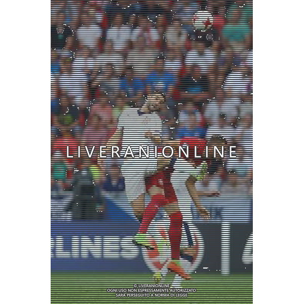 Tychy , Stadion Miejski 21.06.2017 Sport , Pilka nozna Reprezentacja , Kadra , U-21, Mistrzostwa Europy U21 2017 Grupa C Czechy U21 - Wlochy U21 NZ Roberto Gagliardini ( ITA ) Michael Luftner ( CZE ) FOT Michal Nowak / Newspix.pl Tychy , City Stadium 21.06.2017 Sport , Football National Teams , UEFA Under-21 European Championship Poland 2017 , Group C Czech Republic U-21 - Italy U-21 photo by Michal Nowak / Newspix.pl --- Newspix.pl / AGENZIA ALDO LIVERANI SAS - ITALY ONLY EDITORIAL USE ONLY - Repubblica Ceca - Italia UEFA Campionato Europeo Under 21 Polonia 2017 Gruppo C Tychy (Polonia) - 21.06.2017