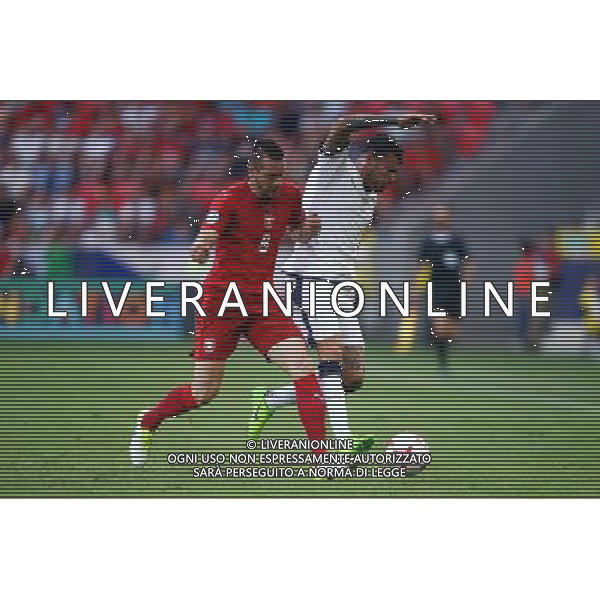 Tychy , Stadion Miejski 21.06.2017 Sport , Pilka nozna Reprezentacja , Kadra , U-21, Mistrzostwa Europy U21 2017 Grupa C Czechy U21 - Wlochy U21 NZ Michael Luftner ( CZE ) Andrea Petagna ( ITA ) FOT Michal Nowak / Newspix.pl Tychy , City Stadium 21.06.2017 Sport , Football National Teams , UEFA Under-21 European Championship Poland 2017 , Group C Czech Republic U-21 - Italy U-21 photo by Michal Nowak / Newspix.pl --- Newspix.pl / AGENZIA ALDO LIVERANI SAS - ITALY ONLY EDITORIAL USE ONLY - Repubblica Ceca - Italia UEFA Campionato Europeo Under 21 Polonia 2017 Gruppo C Tychy (Polonia) - 21.06.2017