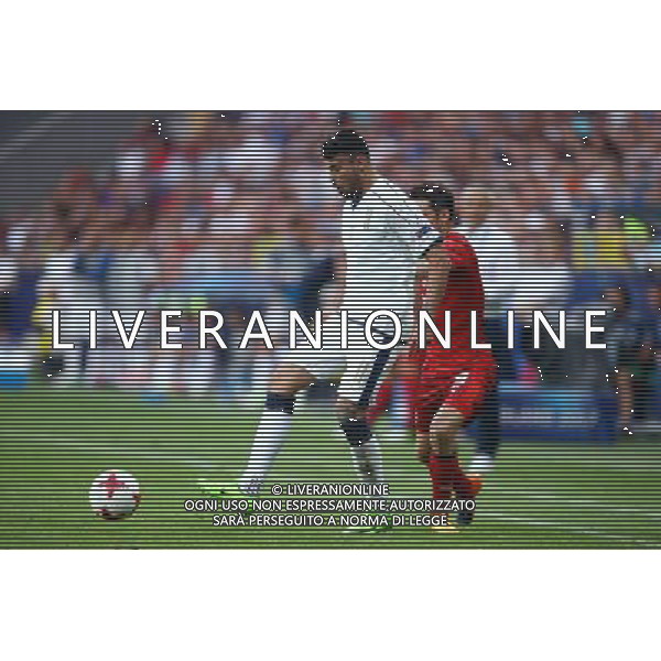 Tychy , Stadion Miejski 21.06.2017 Sport , Pilka nozna Reprezentacja , Kadra , U-21, Mistrzostwa Europy U21 2017 Grupa C Czechy U21 - Wlochy U21 NZ Andrea Petagna ( ITA ) FOT Michal Nowak / Newspix.pl Tychy , City Stadium 21.06.2017 Sport , Football National Teams , UEFA Under-21 European Championship Poland 2017 , Group C Czech Republic U-21 - Italy U-21 photo by Michal Nowak / Newspix.pl --- Newspix.pl / AGENZIA ALDO LIVERANI SAS - ITALY ONLY EDITORIAL USE ONLY - Repubblica Ceca - Italia UEFA Campionato Europeo Under 21 Polonia 2017 Gruppo C Tychy (Polonia) - 21.06.2017