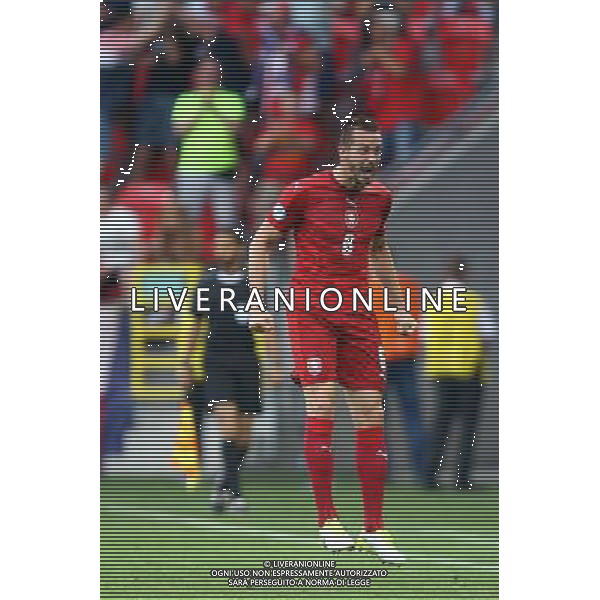 Tychy , Stadion Miejski 21.06.2017 Sport , Pilka nozna Reprezentacja , Kadra , U-21, Mistrzostwa Europy U21 2017 Grupa C Czechy U21 - Wlochy U21 NZ Michael Luftner ( CZE ) radosc bramka gol 3-1 celebration - Esultanza dopo il gol FOT Michal Nowak / Newspix.pl Tychy , City Stadium 21.06.2017 Sport , Football National Teams , UEFA Under-21 European Championship Poland 2017 , Group C Czech Republic U-21 - Italy U-21 photo by Michal Nowak / Newspix.pl --- Newspix.pl / AGENZIA ALDO LIVERANI SAS - ITALY ONLY EDITORIAL USE ONLY - Repubblica Ceca - Italia UEFA Campionato Europeo Under 21 Polonia 2017 Gruppo C Tychy (Polonia) - 21.06.2017