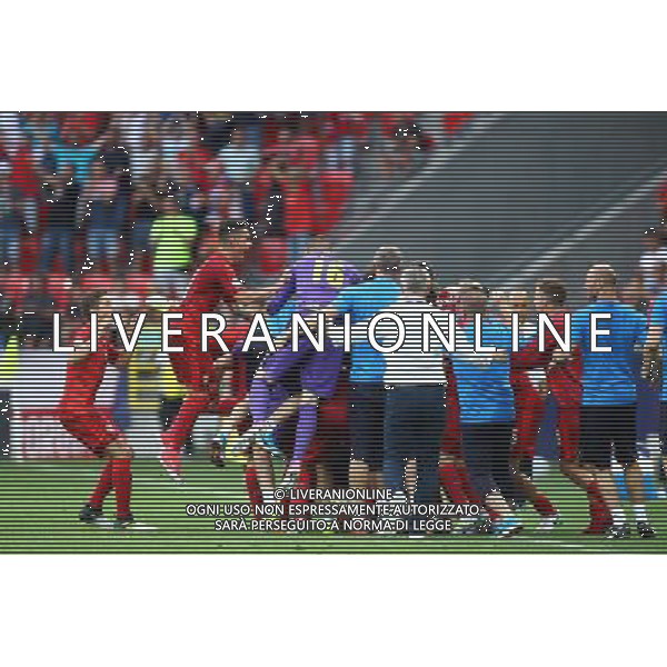 Tychy , Stadion Miejski 21.06.2017 Sport , Pilka nozna Reprezentacja , Kadra , U-21, Mistrzostwa Europy U21 2017 Grupa C Czechy U21 - Wlochy U21 NZ Michael Luftner ( CZE ) radosc bramka gol 3-1 celebration - Esultanza dopo il gol FOT Michal Nowak / Newspix.pl Tychy , City Stadium 21.06.2017 Sport , Football National Teams , UEFA Under-21 European Championship Poland 2017 , Group C Czech Republic U-21 - Italy U-21 photo by Michal Nowak / Newspix.pl --- Newspix.pl / AGENZIA ALDO LIVERANI SAS - ITALY ONLY EDITORIAL USE ONLY - Repubblica Ceca - Italia UEFA Campionato Europeo Under 21 Polonia 2017 Gruppo C Tychy (Polonia) - 21.06.2017