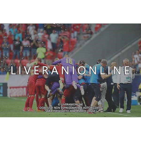 Tychy , Stadion Miejski 21.06.2017 Sport , Pilka nozna Reprezentacja , Kadra , U-21, Mistrzostwa Europy U21 2017 Grupa C Czechy U21 - Wlochy U21 NZ Michael Luftner ( CZE ) radosc bramka gol 3-1 celebration - Esultanza dopo il gol FOT Michal Nowak / Newspix.pl Tychy , City Stadium 21.06.2017 Sport , Football National Teams , UEFA Under-21 European Championship Poland 2017 , Group C Czech Republic U-21 - Italy U-21 photo by Michal Nowak / Newspix.pl --- Newspix.pl / AGENZIA ALDO LIVERANI SAS - ITALY ONLY EDITORIAL USE ONLY - Repubblica Ceca - Italia UEFA Campionato Europeo Under 21 Polonia 2017 Gruppo C Tychy (Polonia) - 21.06.2017