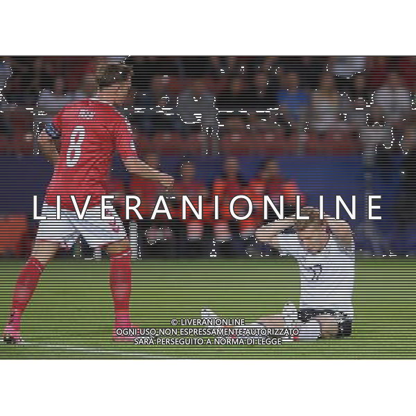 2017.06.21 Krakow Pilka Nozna Mistrzostwa Europy U21 Niemcy - Dania N/z Lasse Vigen Christensen, Mitchell Weiser Foto Rafal Rusek / PressFocus 2017.06.21 Krakow Football UEFA Under21 Championship Poland 2017 Germany - Denmark Lasse Vigen Christensen, Mitchell Weiser Credit: Rafal Rusek / PressFocus / NEWSPIX.PL --- Newspix.pl / AGENZIA ALDO LIVERANI SAS - ITALY ONLY EDITORIAL USE ONLY - Germania - Danimarca UEFA Campionato Europeo Under 21 Polonia 2017 Gruppo C Cracovia (Polonia) - 21.06.2017