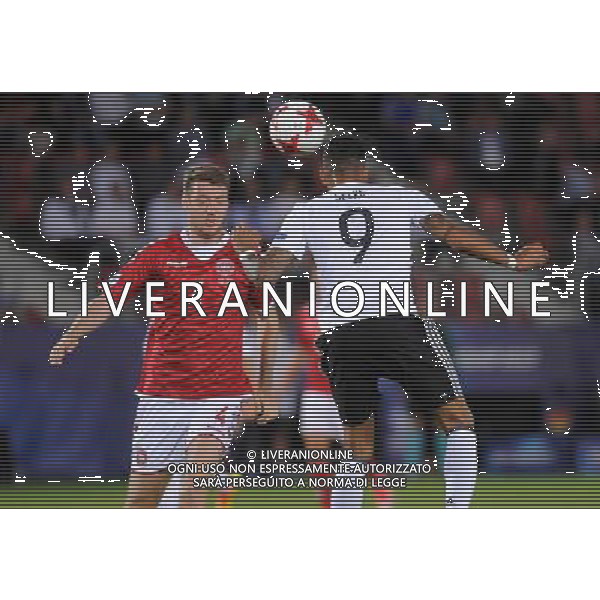 2017.06.21 Krakow Pilka Nozna Mistrzostwa Europy U21 Niemcy - Dania N/z Patrick Banggaard, Davie Selke Foto Rafal Rusek / PressFocus 2017.06.21 Krakow Football UEFA Under21 Championship Poland 2017 Germany - Denmark Patrick Banggaard, Davie Selke Credit: Rafal Rusek / PressFocus / NEWSPIX.PL --- Newspix.pl / AGENZIA ALDO LIVERANI SAS - ITALY ONLY EDITORIAL USE ONLY - Germania - Danimarca UEFA Campionato Europeo Under 21 Polonia 2017 Gruppo C Cracovia (Polonia) - 21.06.2017