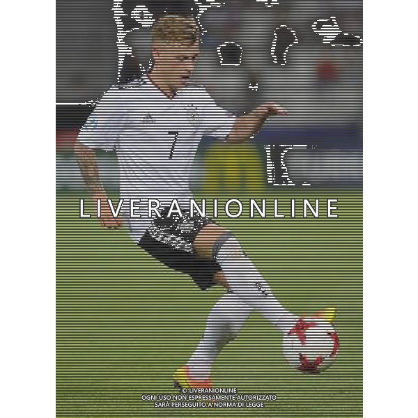 2017.06.21 Krakow Pilka Nozna Mistrzostwa Europy U21 Niemcy - Dania N/z Max Meyer Foto Rafal Rusek / PressFocus 2017.06.21 Krakow Football UEFA Under21 Championship Poland 2017 Germany - Denmark Max Meyer Credit: Rafal Rusek / PressFocus / NEWSPIX.PL --- Newspix.pl / AGENZIA ALDO LIVERANI SAS - ITALY ONLY EDITORIAL USE ONLY - Germania - Danimarca UEFA Campionato Europeo Under 21 Polonia 2017 Gruppo C Cracovia (Polonia) - 21.06.2017