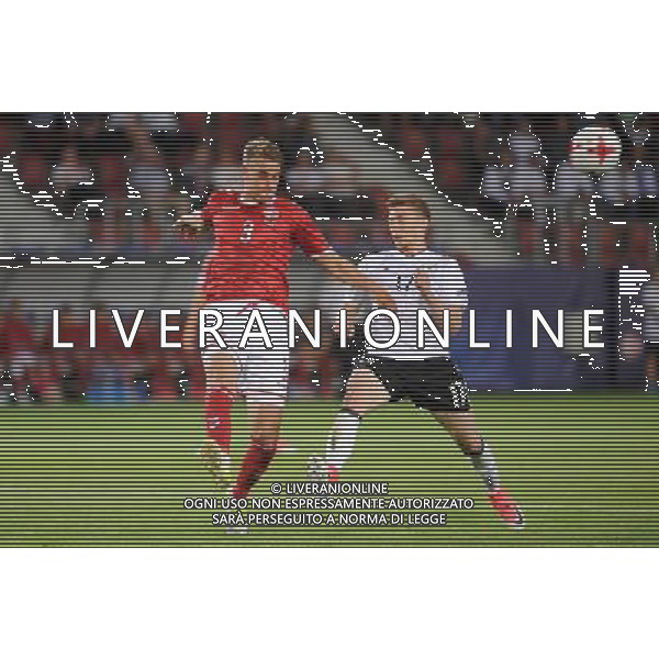 2017.06.21 Krakow Pilka Nozna Mistrzostwa Europy U21 Niemcy - Dania N/z Andreas Maxso, Mitchell Weiser Foto Rafal Rusek / PressFocus 2017.06.21 Krakow Football UEFA Under21 Championship Poland 2017 Germany - Denmark Andreas Maxso, Mitchell Weiser Credit: Rafal Rusek / PressFocus / NEWSPIX.PL --- Newspix.pl / AGENZIA ALDO LIVERANI SAS - ITALY ONLY EDITORIAL USE ONLY - Germania - Danimarca UEFA Campionato Europeo Under 21 Polonia 2017 Gruppo C Cracovia (Polonia) - 21.06.2017