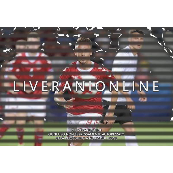 2017.06.21 Krakow Pilka Nozna Mistrzostwa Europy U21 Niemcy - Dania N/z Marcus Ingvartsen Foto Rafal Rusek / PressFocus 2017.06.21 Krakow Football UEFA Under21 Championship Poland 2017 Germany - Denmark Marcus Ingvartsen Credit: Rafal Rusek / PressFocus / NEWSPIX.PL --- Newspix.pl / AGENZIA ALDO LIVERANI SAS - ITALY ONLY EDITORIAL USE ONLY - Germania - Danimarca UEFA Campionato Europeo Under 21 Polonia 2017 Gruppo C Cracovia (Polonia) - 21.06.2017